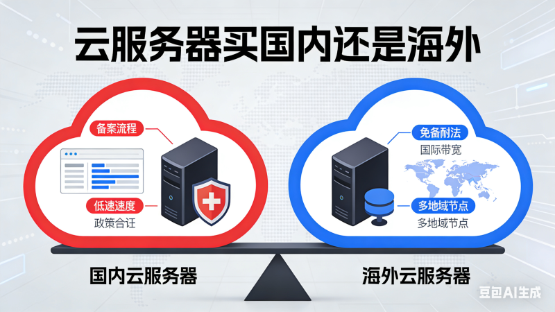 云服务器买海外的还是国内的？看完这篇不要选错